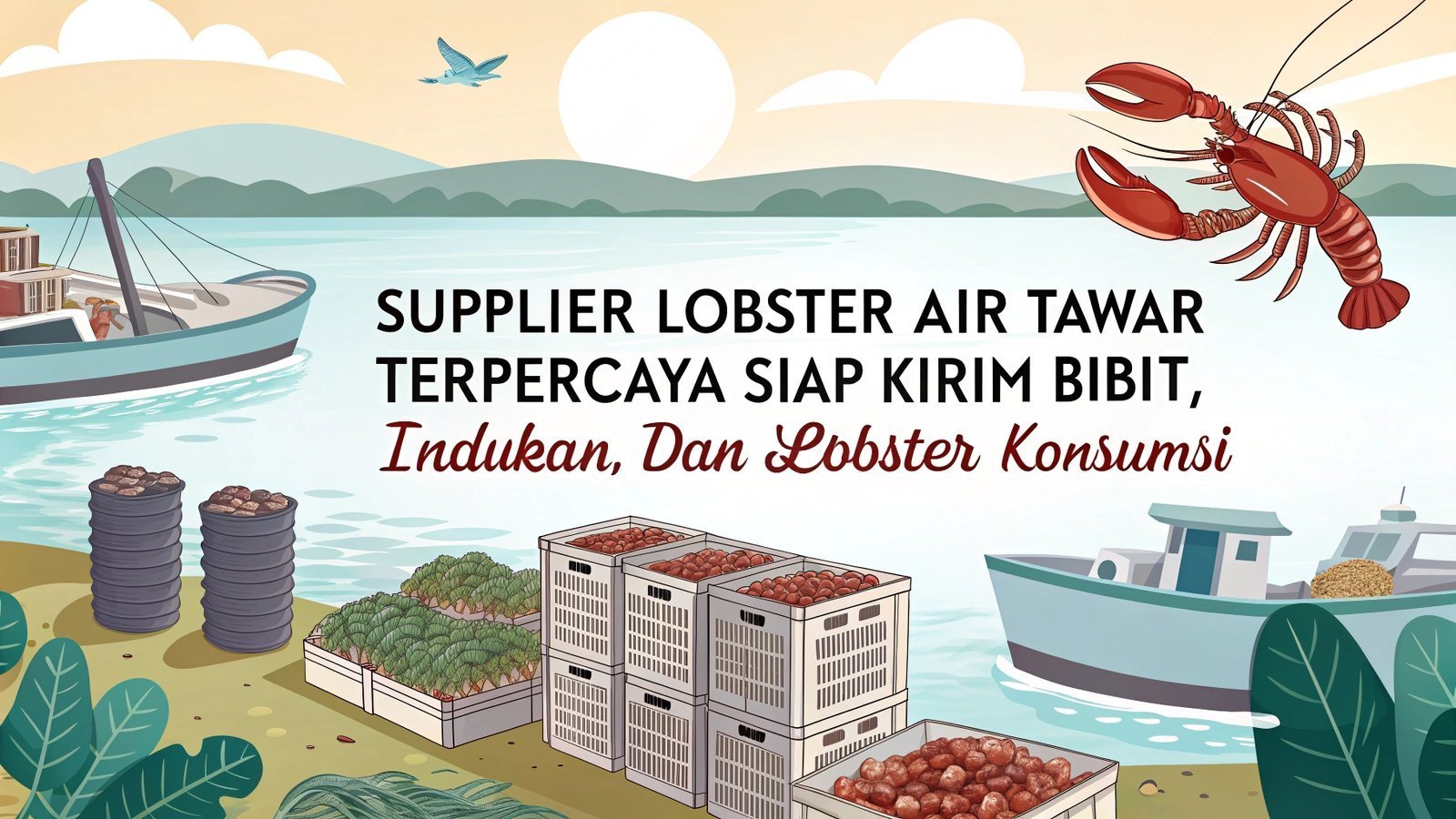Lobster Kediri Supplier Lobster Air Tawar Terpercaya Siap Kirim